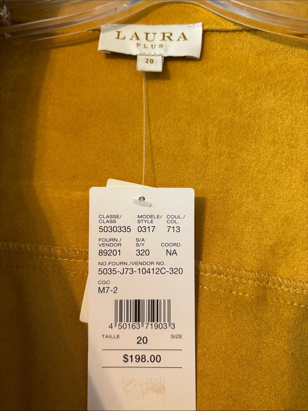 LAURA Golden Yellow Faux Leather Moto Jacket - Picture 2 of 4